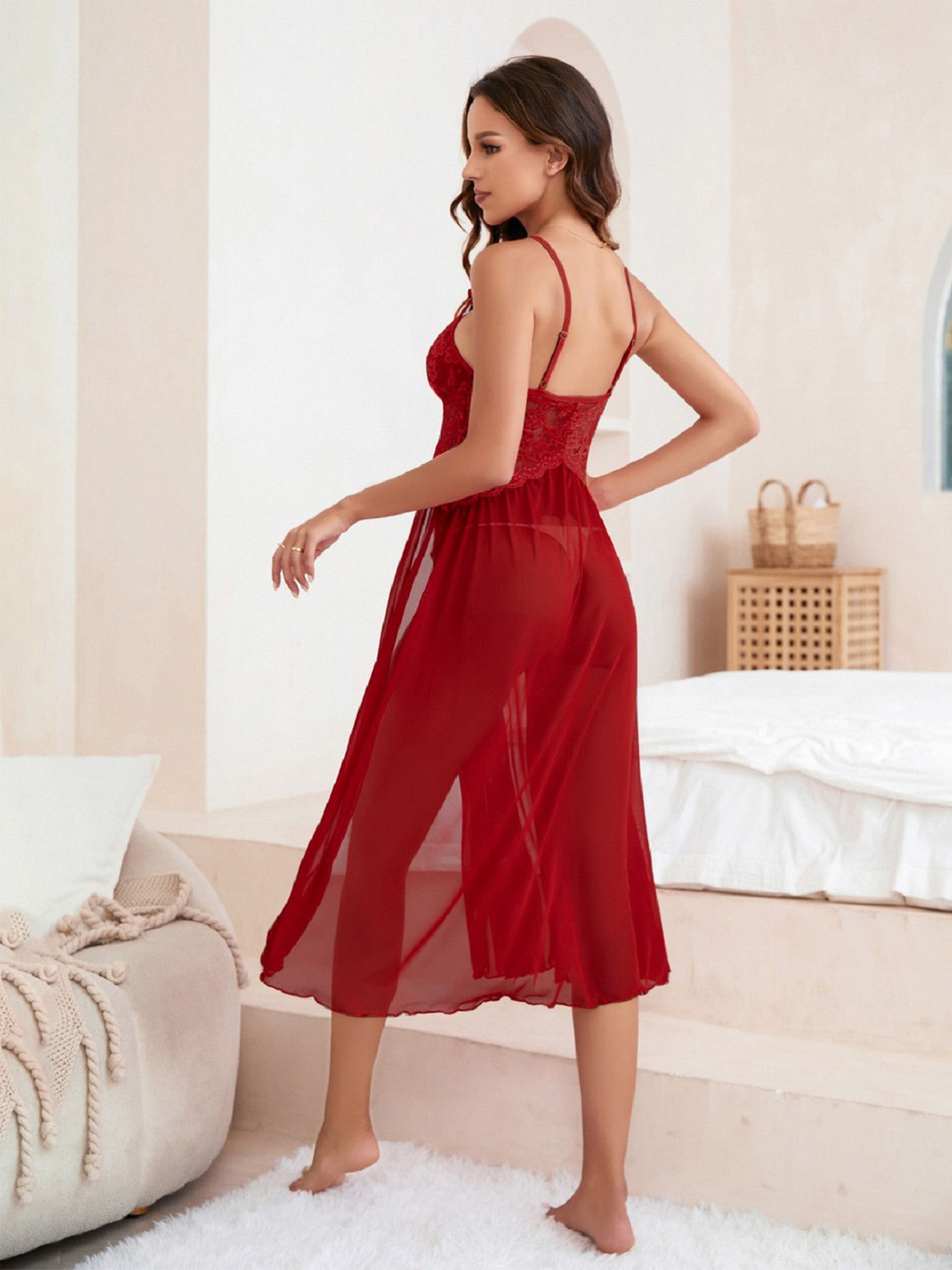 Celestia Lace Slit - Velvotic