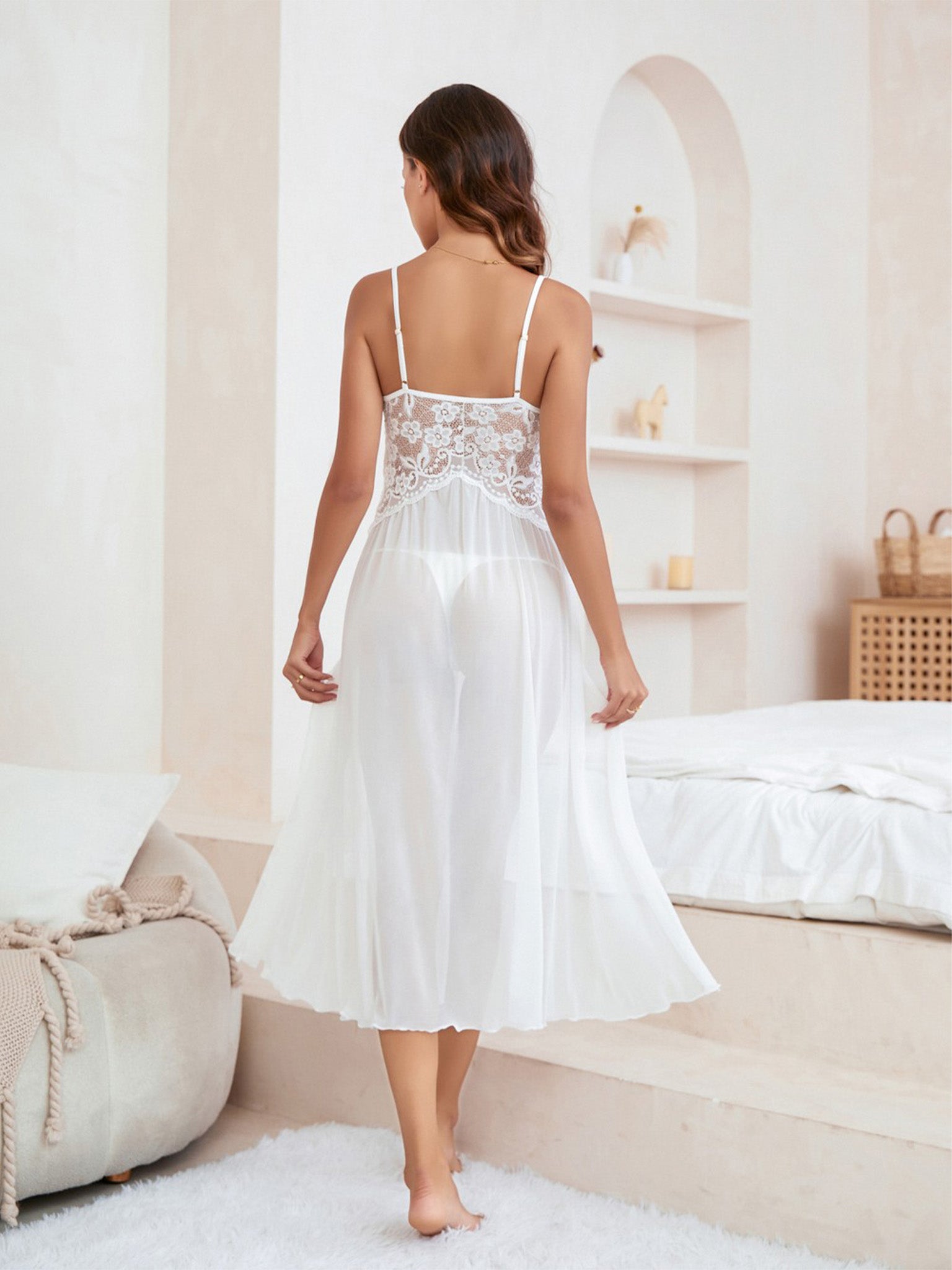 Celestia Lace Slit - Velvotic