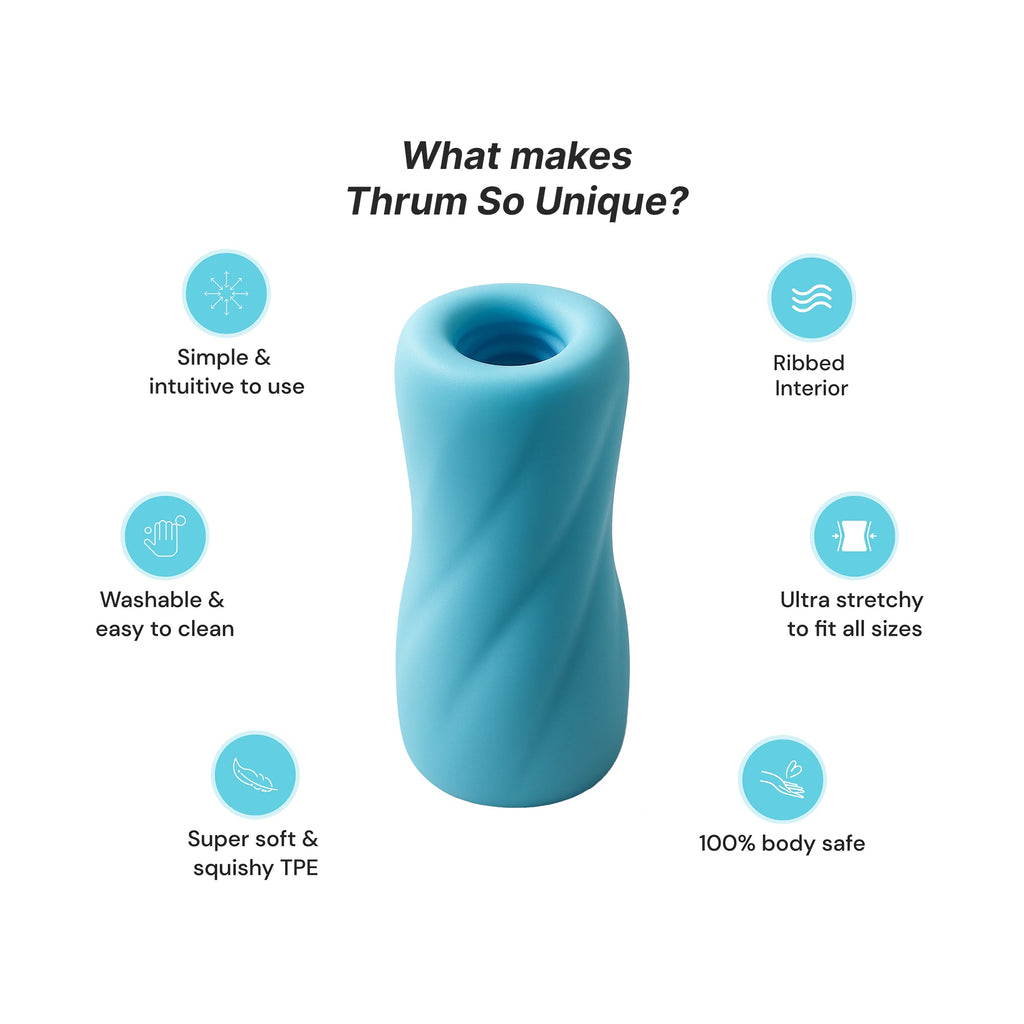 Soft silicone personal stroker with realistic texture – luxury male wellness device